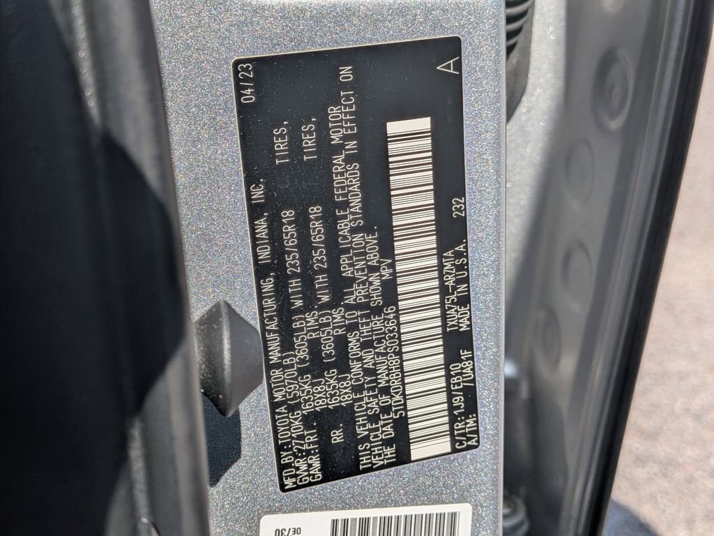 Certified Used 2023 Silver Toyota XLE image 29