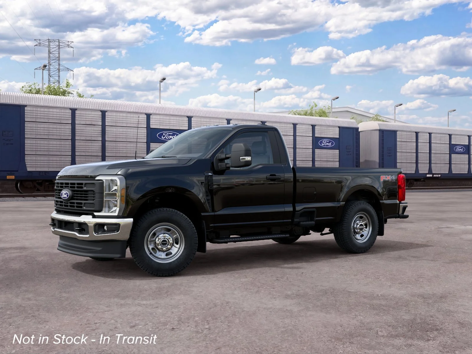New 2027 Agate Black Metallic Ford F-350® XL image 1
