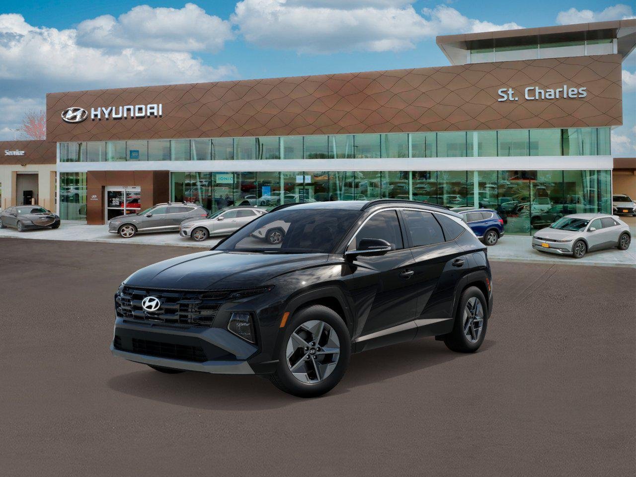 New 2026 Ash Black Hyundai SEL Convenience image 1