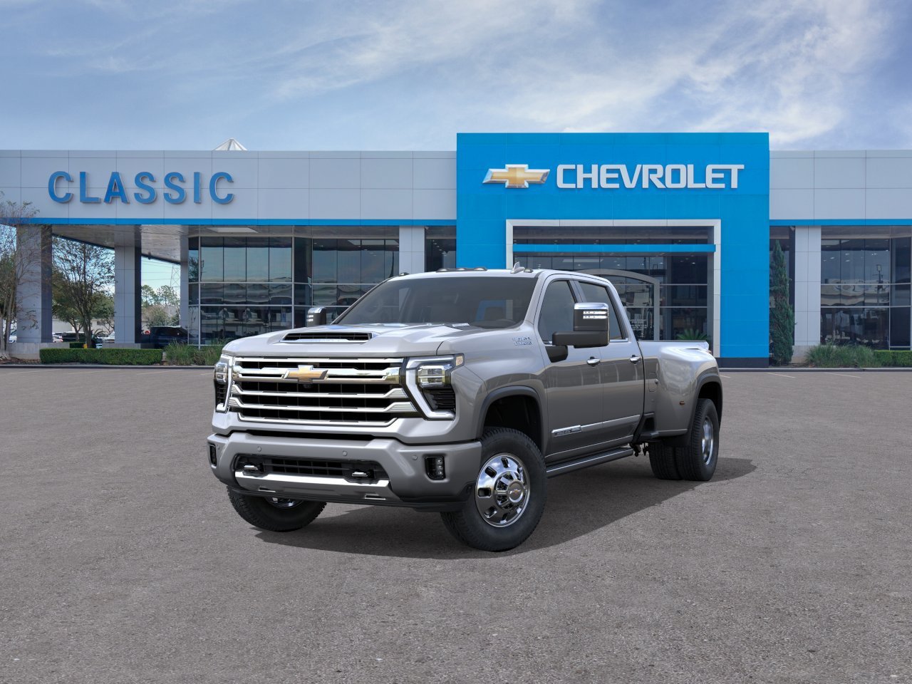 2026 Chevrolet Silverado 3500 HD High Country DRW Gray at Classic Elite Chevrolet Hwy 6