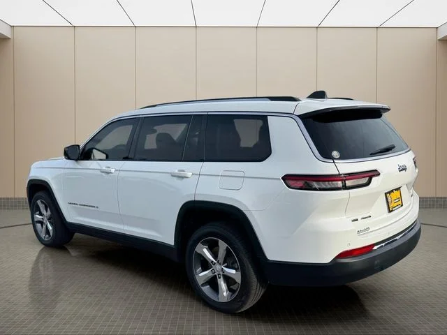 Used 2021 White Jeep Limited image 4