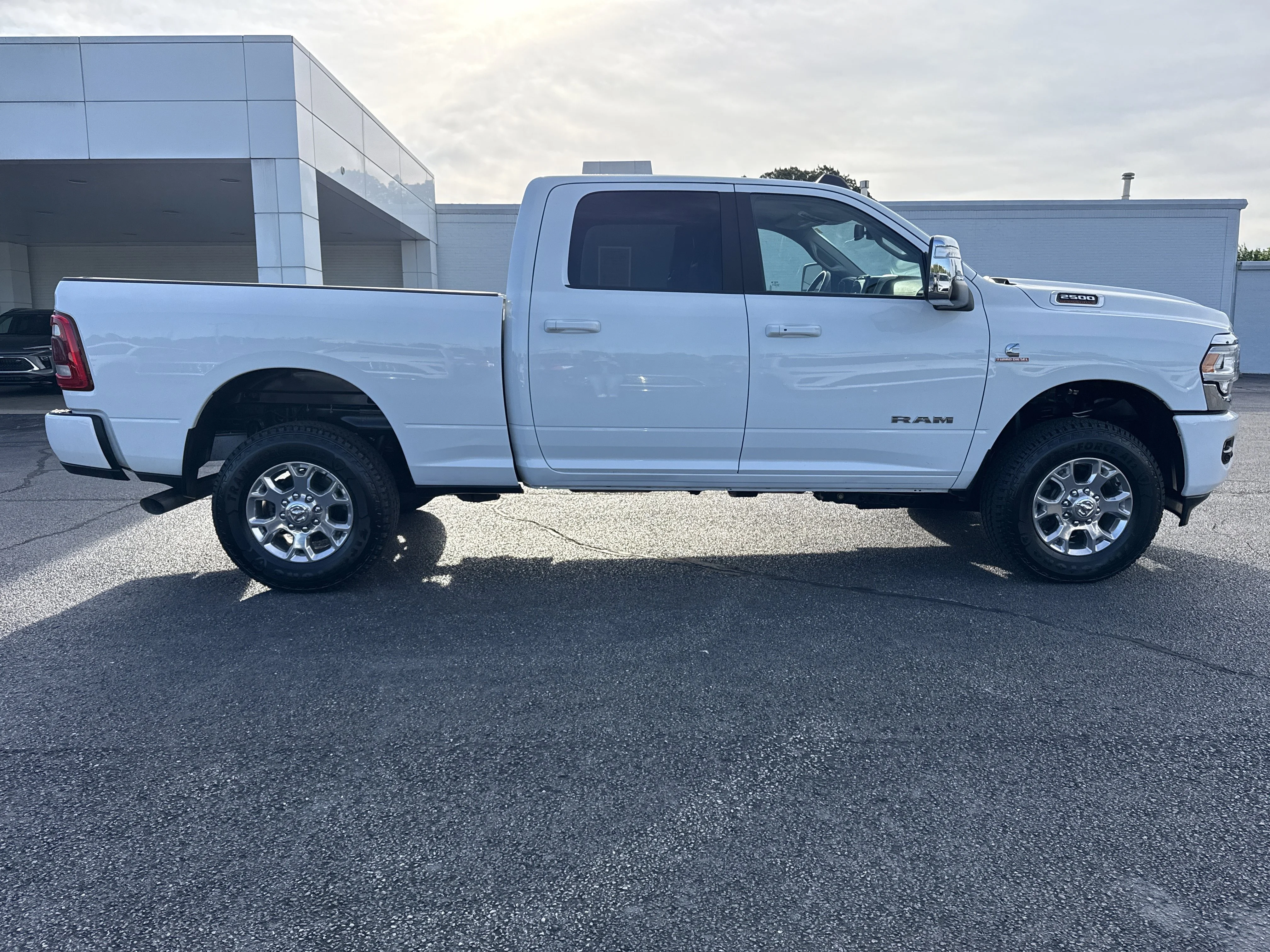 Used 2024 Bright White Clearcoat Ram Laramie 4WD image 2