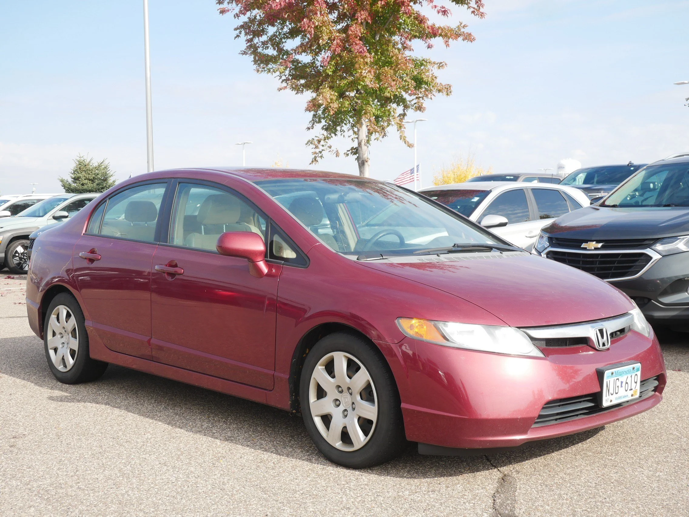 Used 2007 Red Honda LX image 1