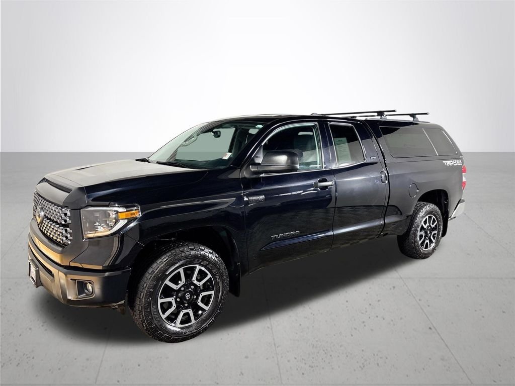 Used 2021 Midnight Black Metallic Toyota SR5 image 2