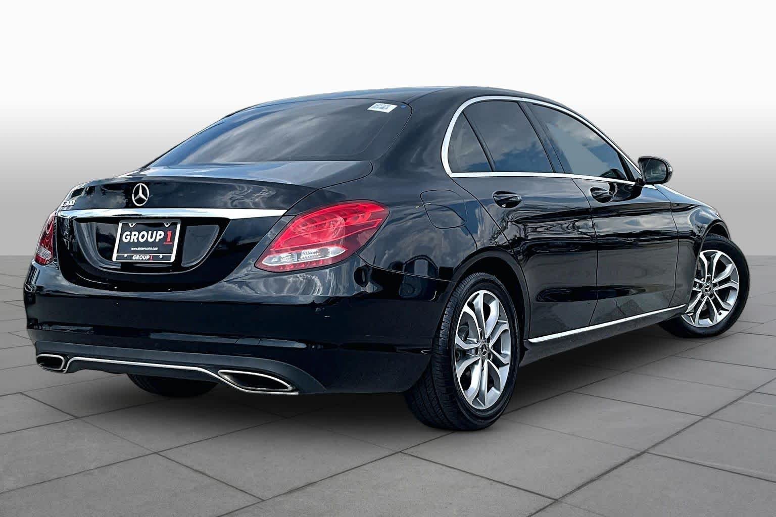 Used 2018 BLACK Mercedes-Benz C 300 image 13