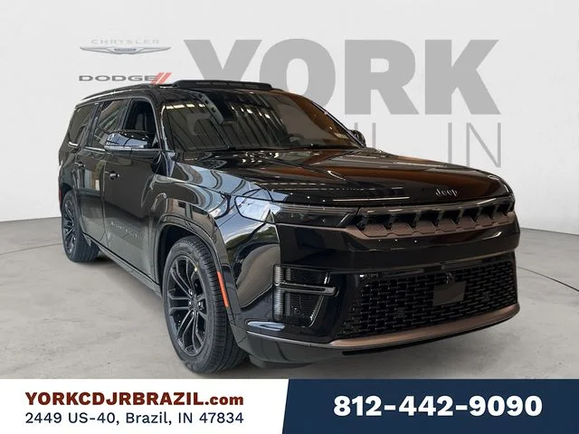 New 2026 High Gloss Black Exterior Paint Jeep Summit Reserve image 6