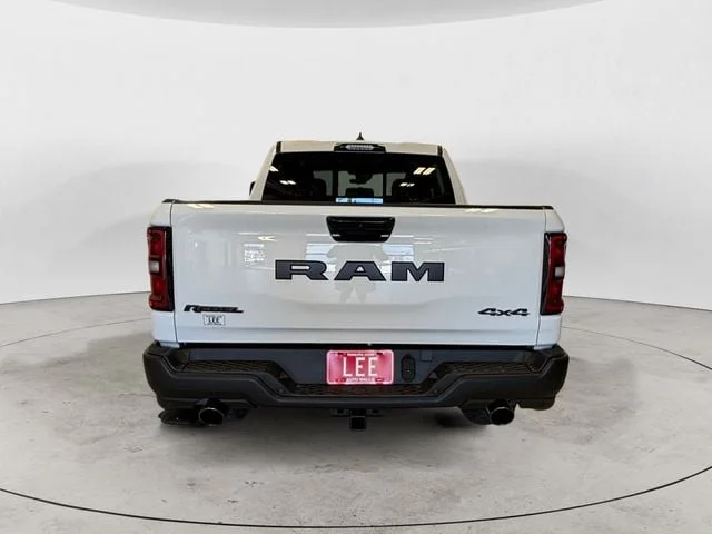 New 2026 Bright White Ram REBEL CREW CAB 4X4 5