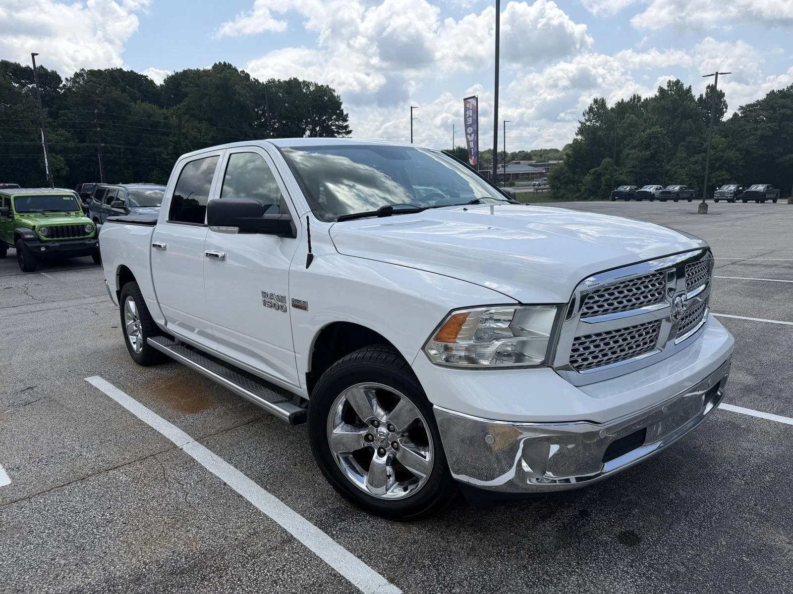 Used 2014 Bright White Clearcoat Ram Big Horn image 1