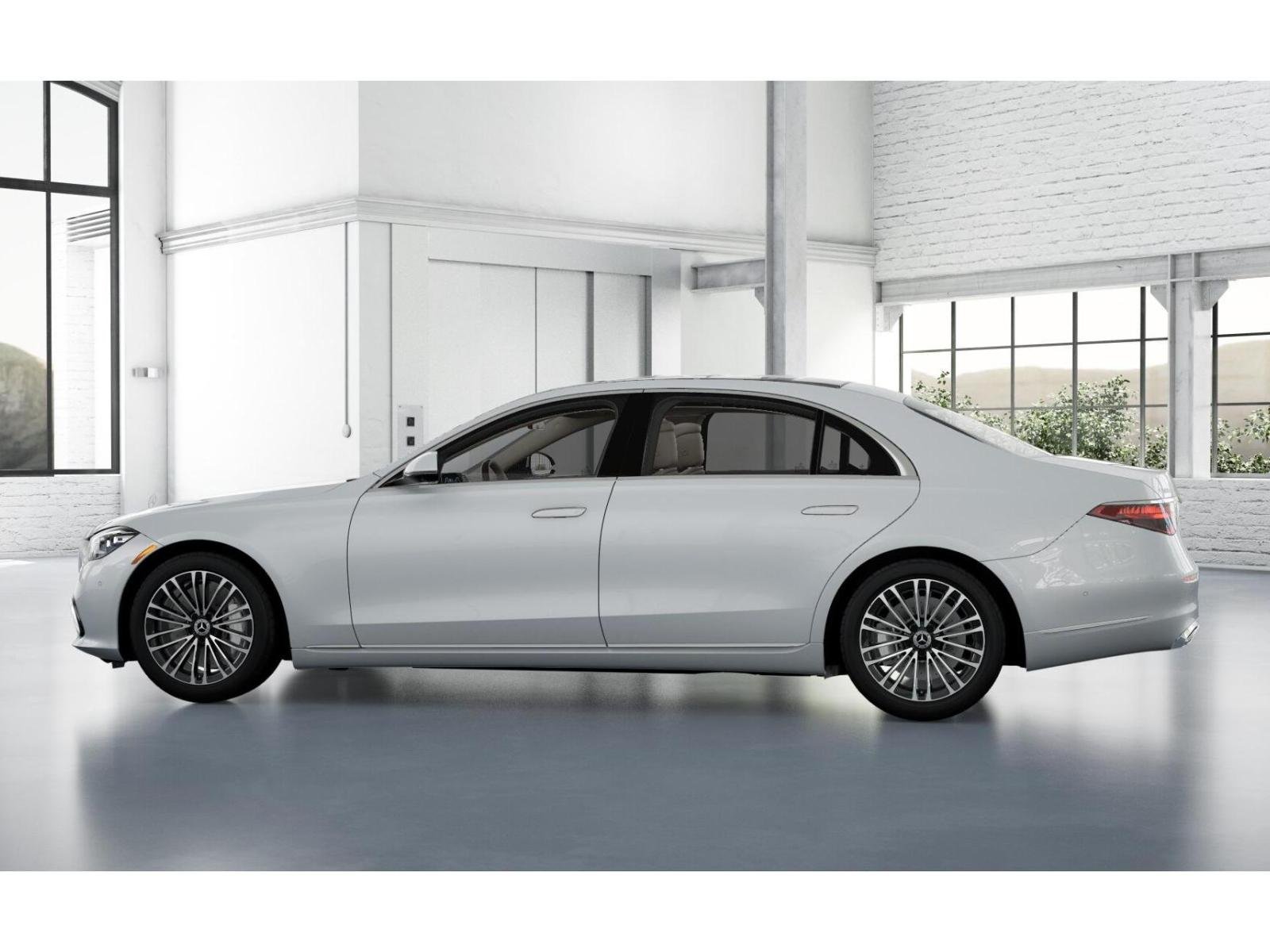 New 2026 MANUFAKTUR Moonlight White Metallic Mercedes-Benz S 580 image 32