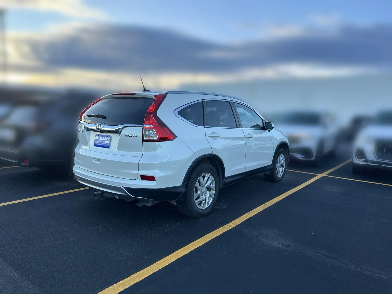 Used 2015 White Honda EX-L image 3