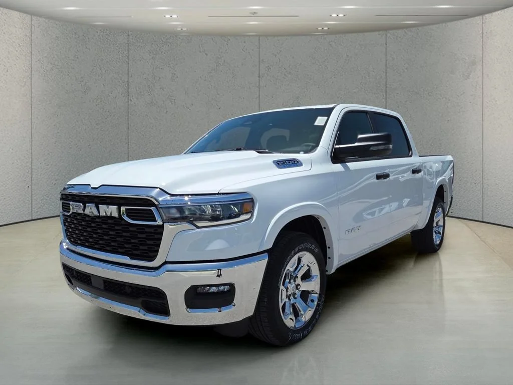 New 2026 Bright White Clear-Coat Exterior Paint RAM Big Horn image 11