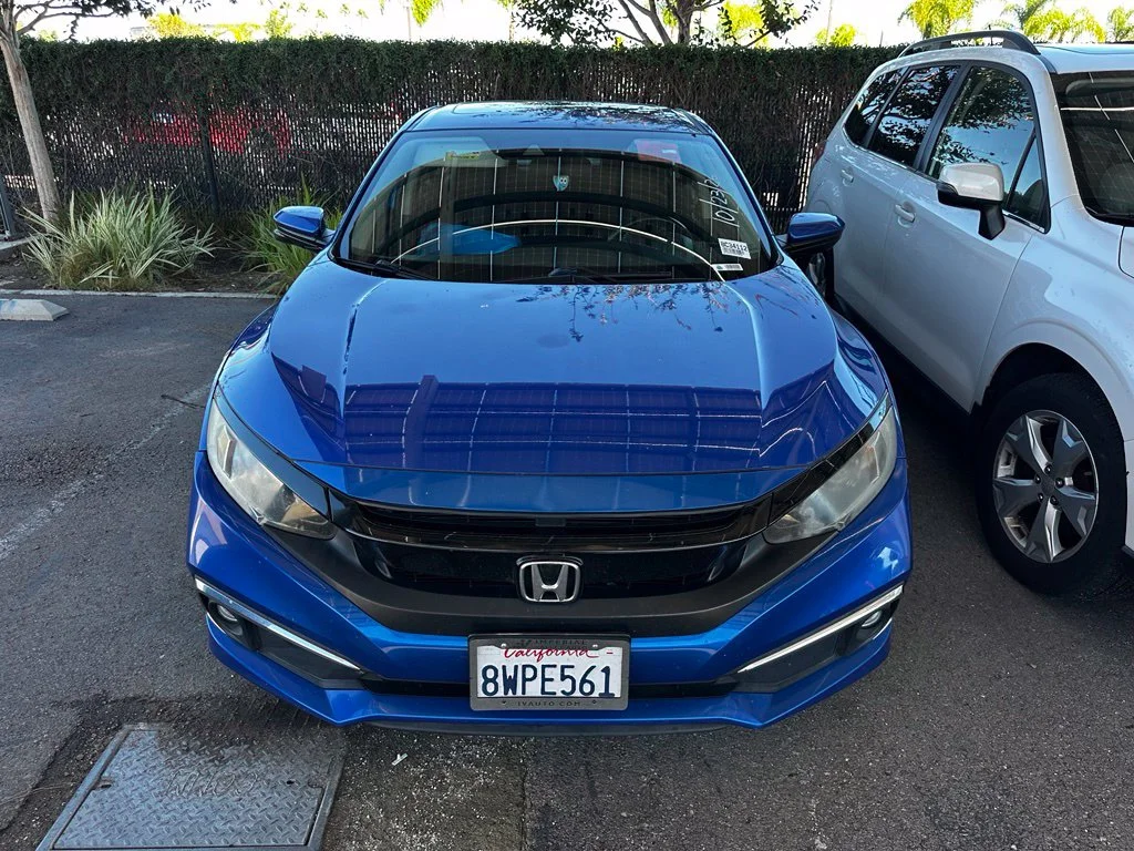 Used 2021 Blue Honda EX image 22