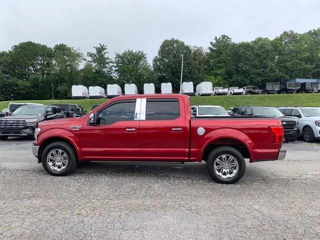 Used 2019 Ruby Red Metallic Tinted Clearcoat Ford Lariat image 5