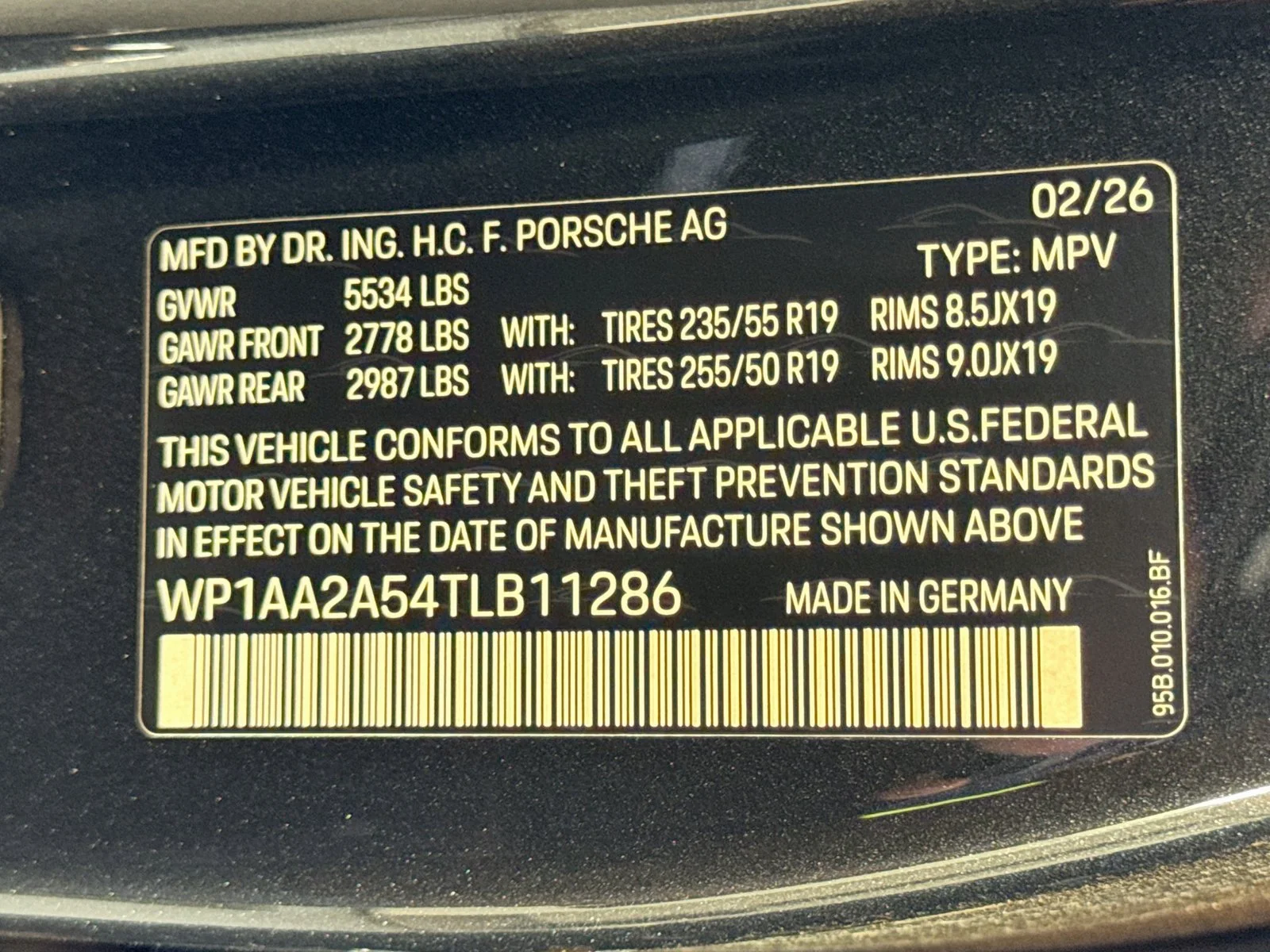 New 2026 Volcano Grey Metallic Porsche  image 26