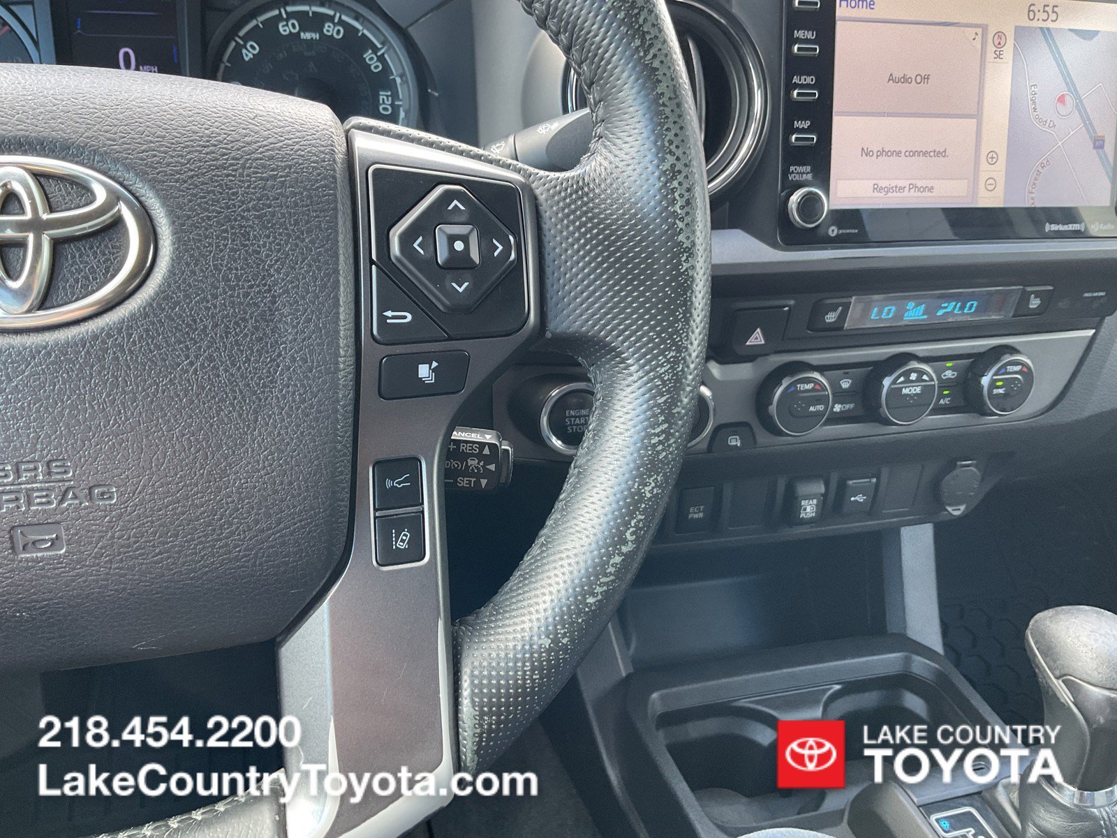 Used 2020 Magnum Gray Metallic Toyota TRD Sport image 23