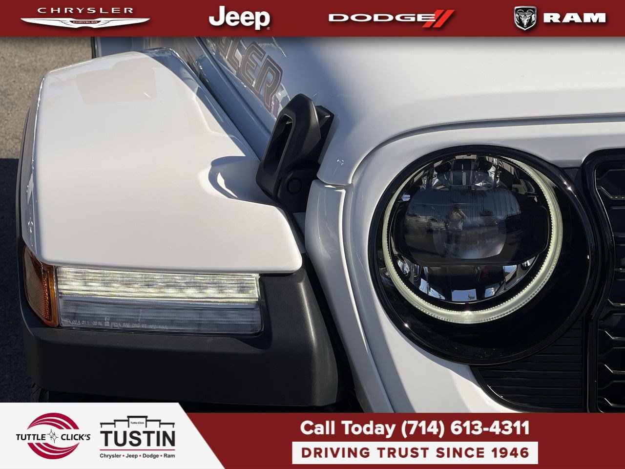 New 2026 Bright White Clearcoat Jeep  image 7