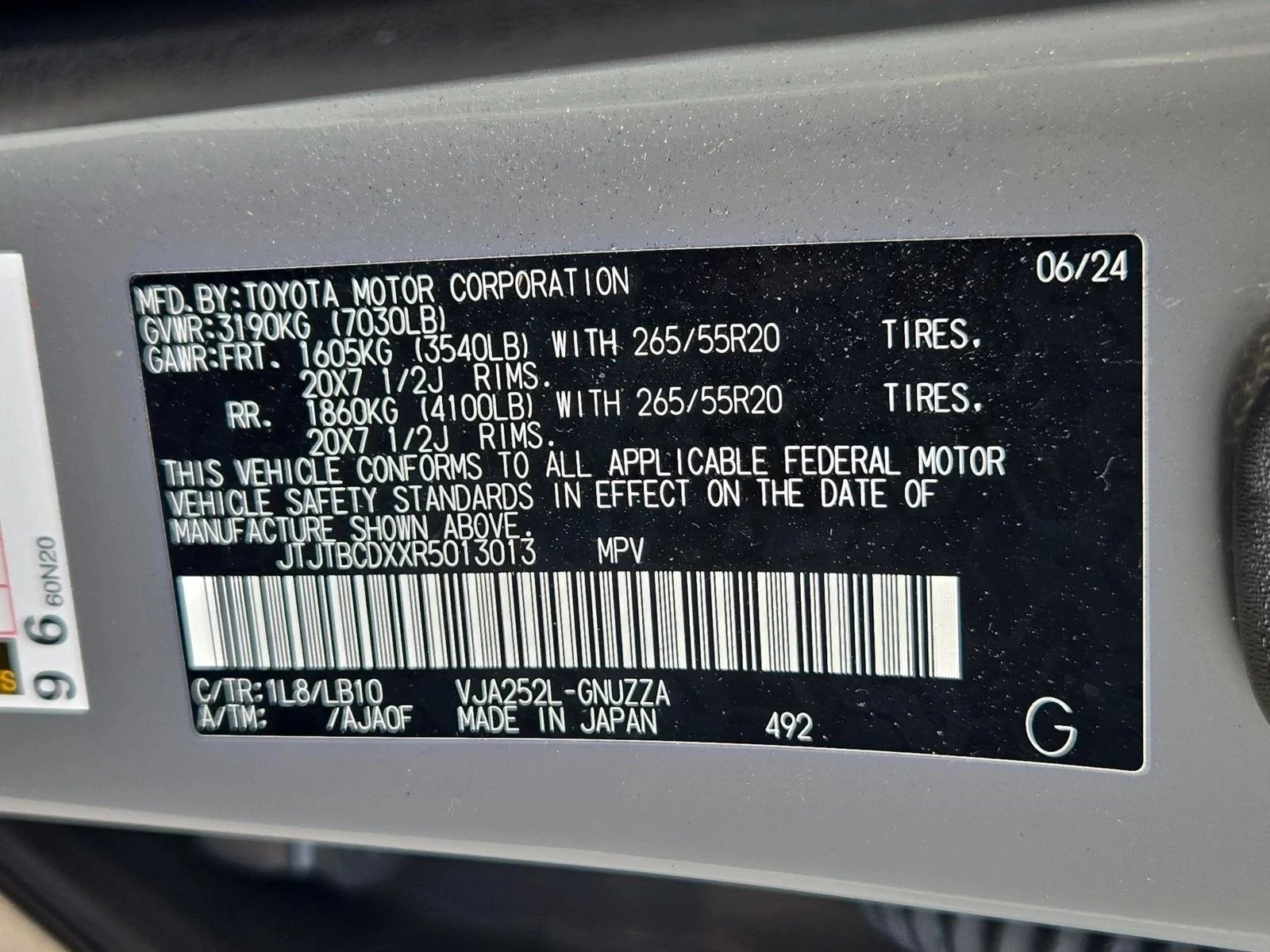 Certified Used 2024 Incognito Lexus GX 550 Premium+ image 15