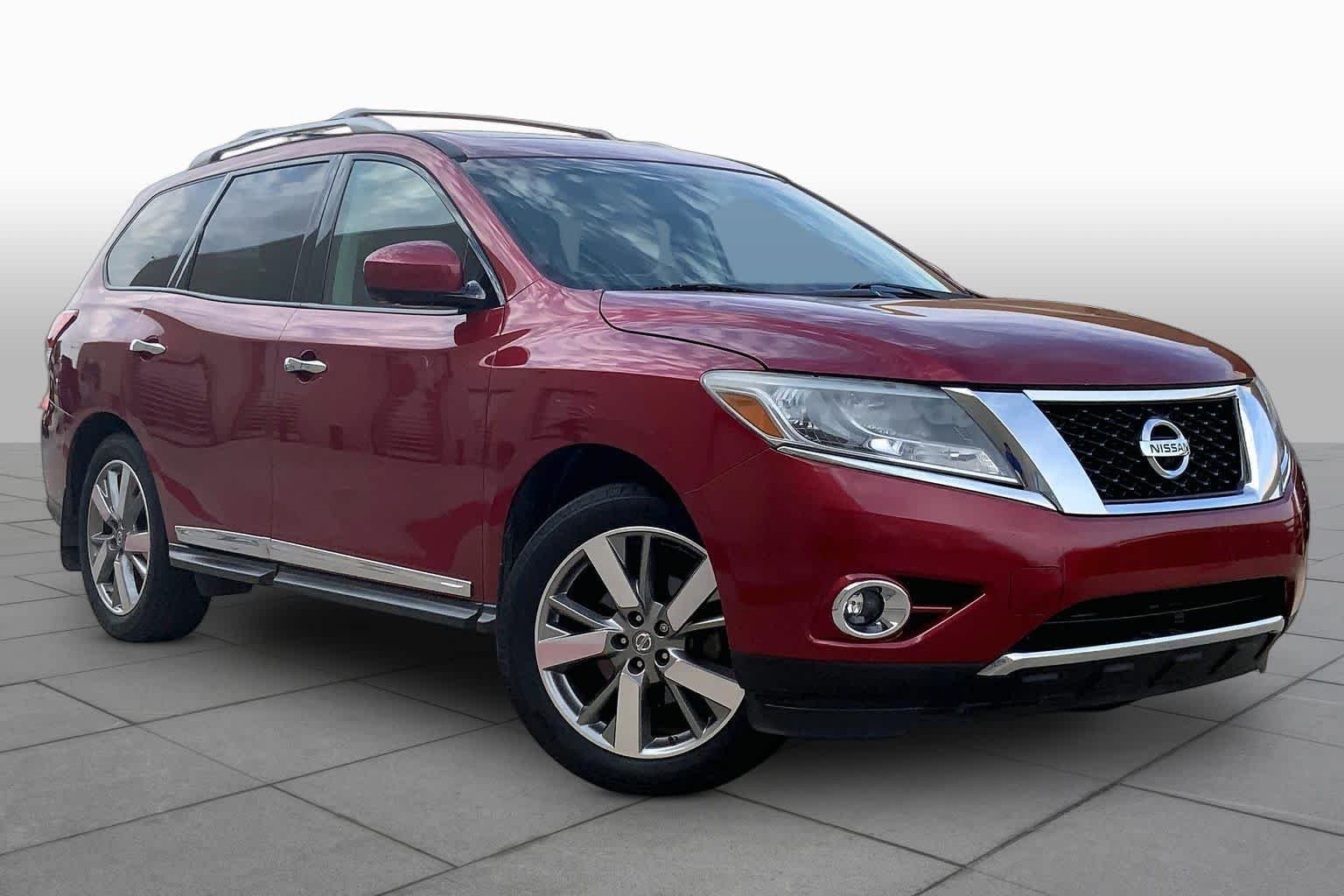 Used 2014 Nissan Pathfinder Platinum with VIN 5N1AR2MN9EC615496 for sale in Oklahoma City, OK