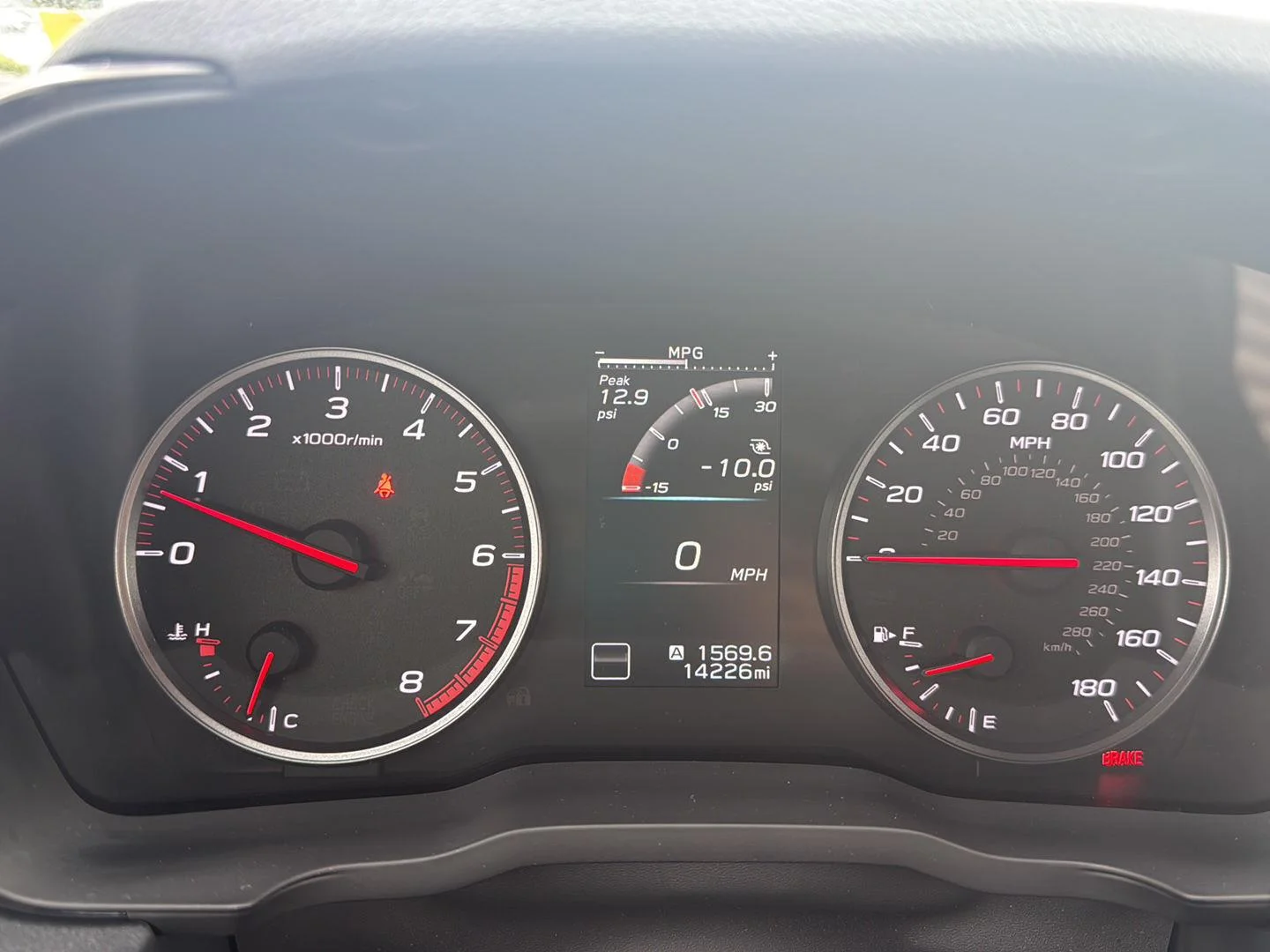 Used 2022 Ignition Red Subaru Premium image 10