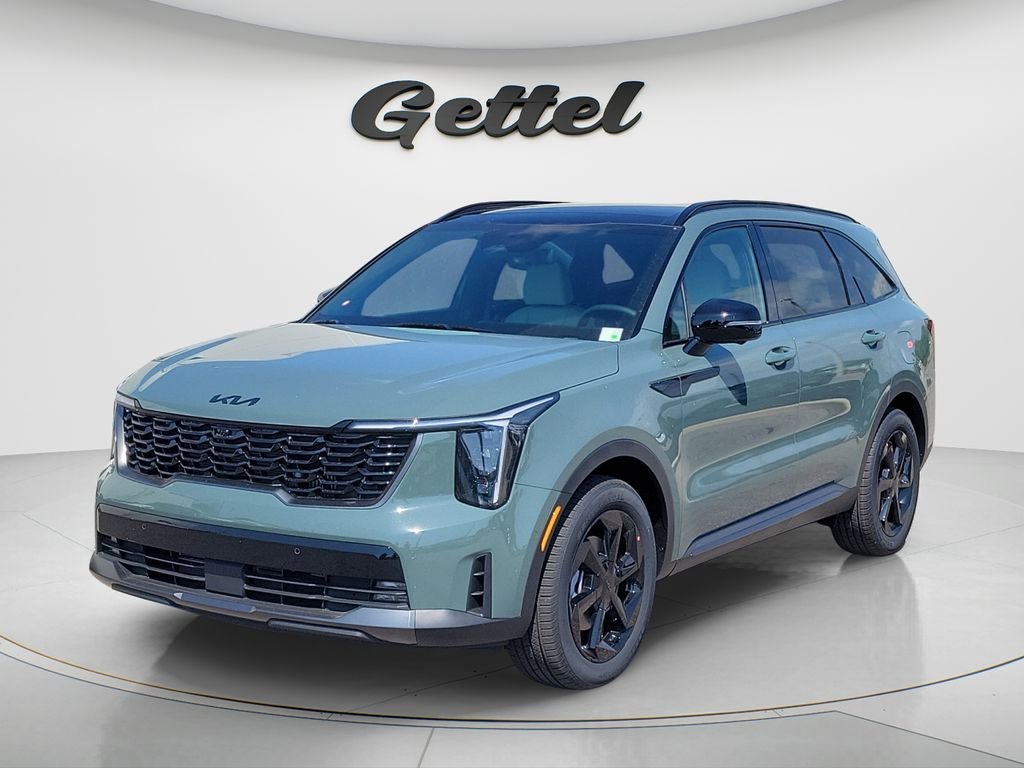 Cityscape Green 2026 Kia Sorento Hybrid X-Line SX-Prestige AWD SUV / Crossover All-Wheel Drive 6-Speed Automatic