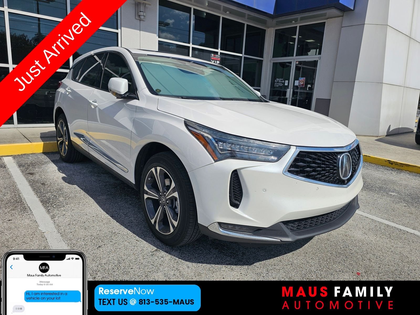 Used 2024 White Acura Advance Package image 1