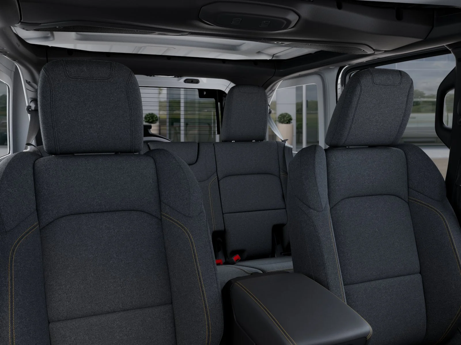 New 2025 Bright White Clear-Coat Exterior Paint Jeep Sahara image 65