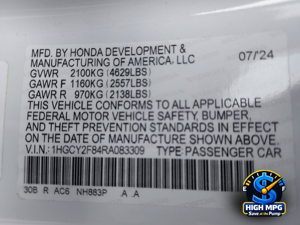 Used 2024 White Honda Touring image 37