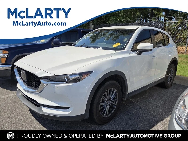 Used 2021 Snowflake White Pearl MAZDA TOURING image 1