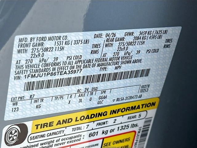 New 2026 Gray Ford King Ranch image 20
