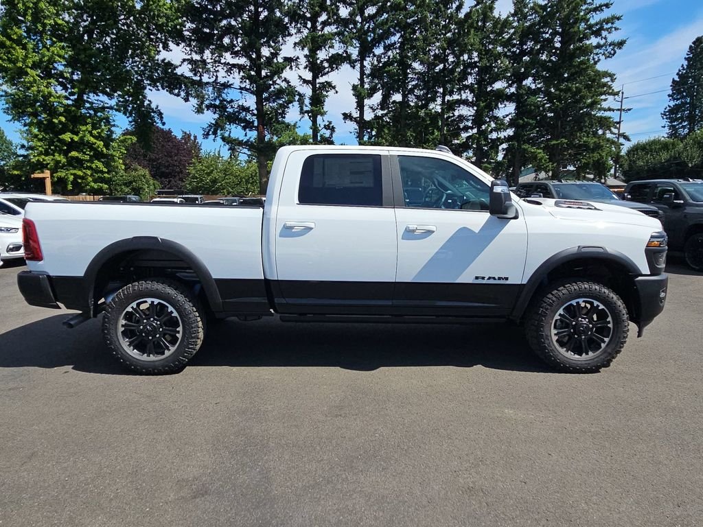 New 2026 Bright White Clear-Coat Exterior Paint RAM Rebel image 8