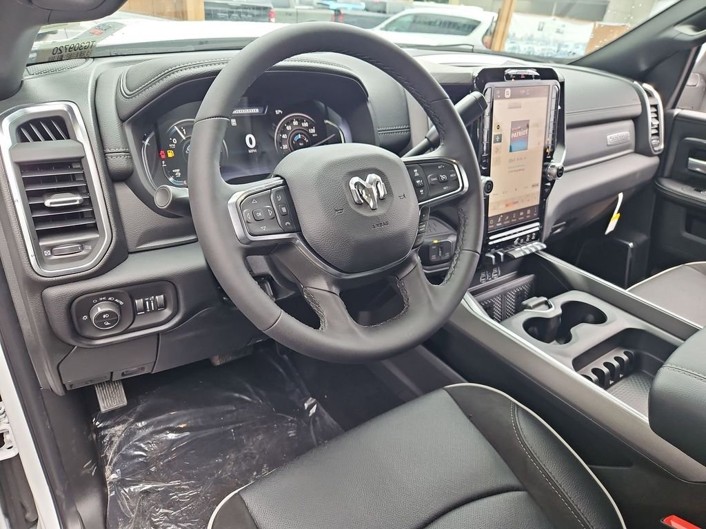 New 2026 Bright White Clear-Coat Exterior Paint RAM Laramie image 13