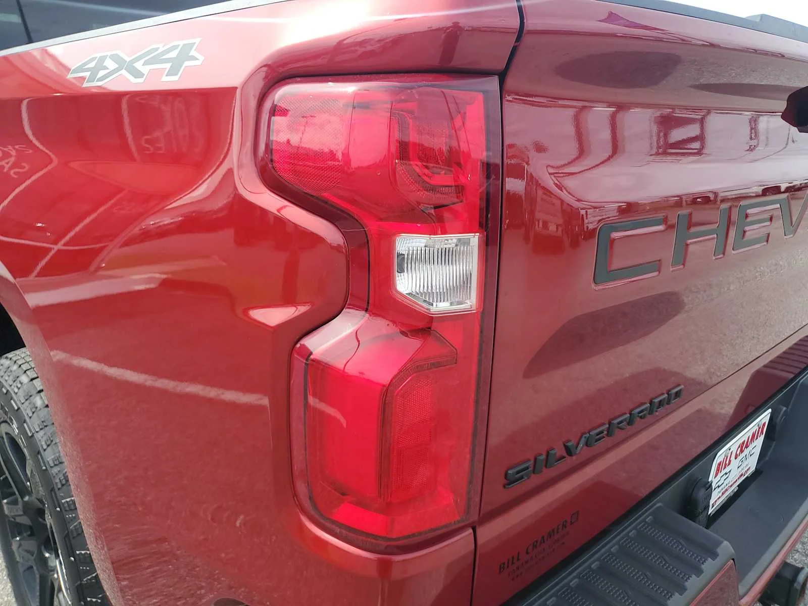 Used 2025 Radiant Red Tintcoat Chevrolet RST image 4