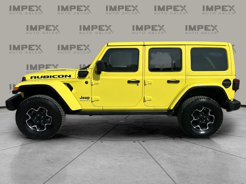 Used 2023 Yellow Jeep Rubicon 4xe image 2