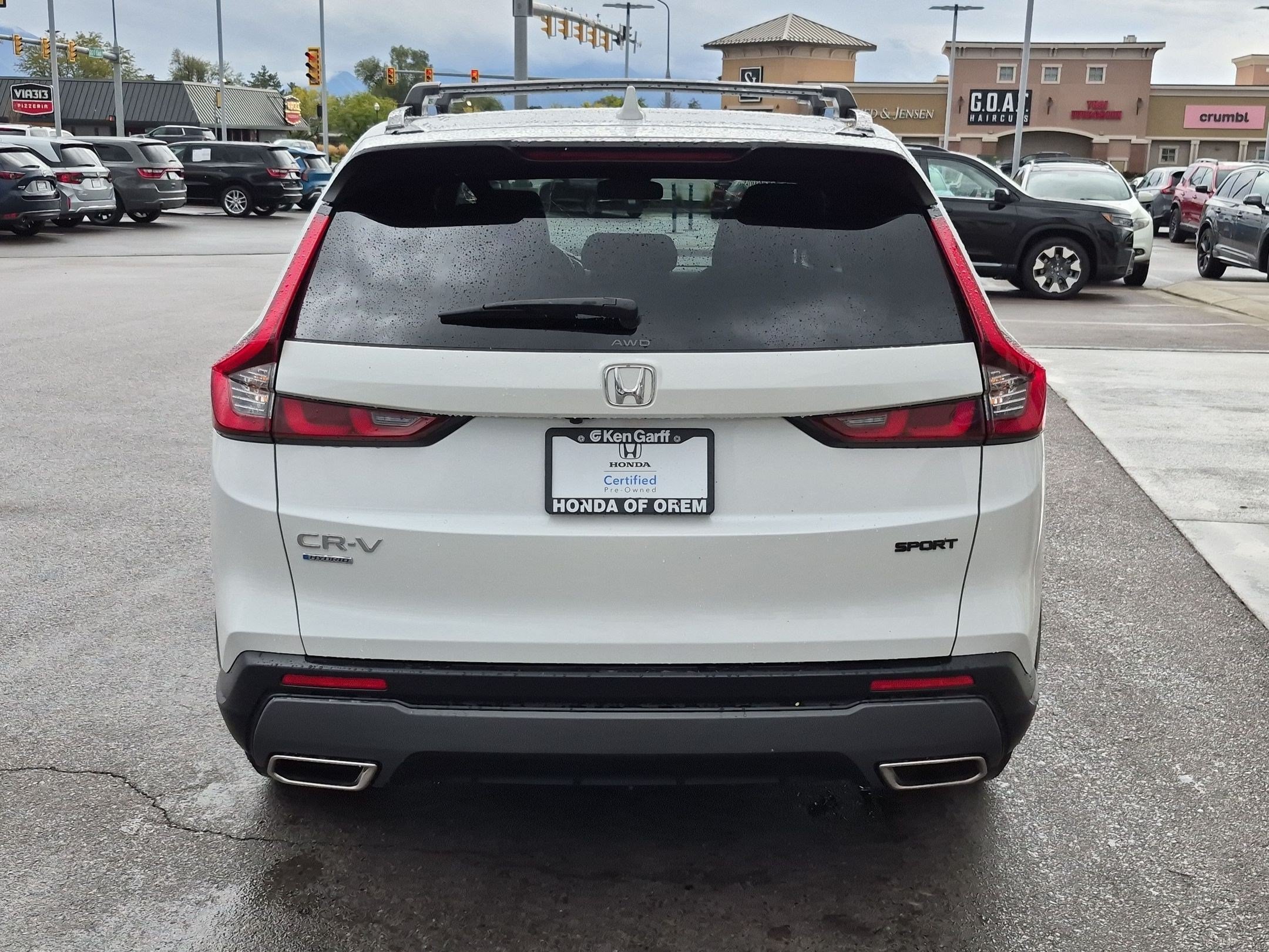 Certified Used 2023 White Honda Sport image 4