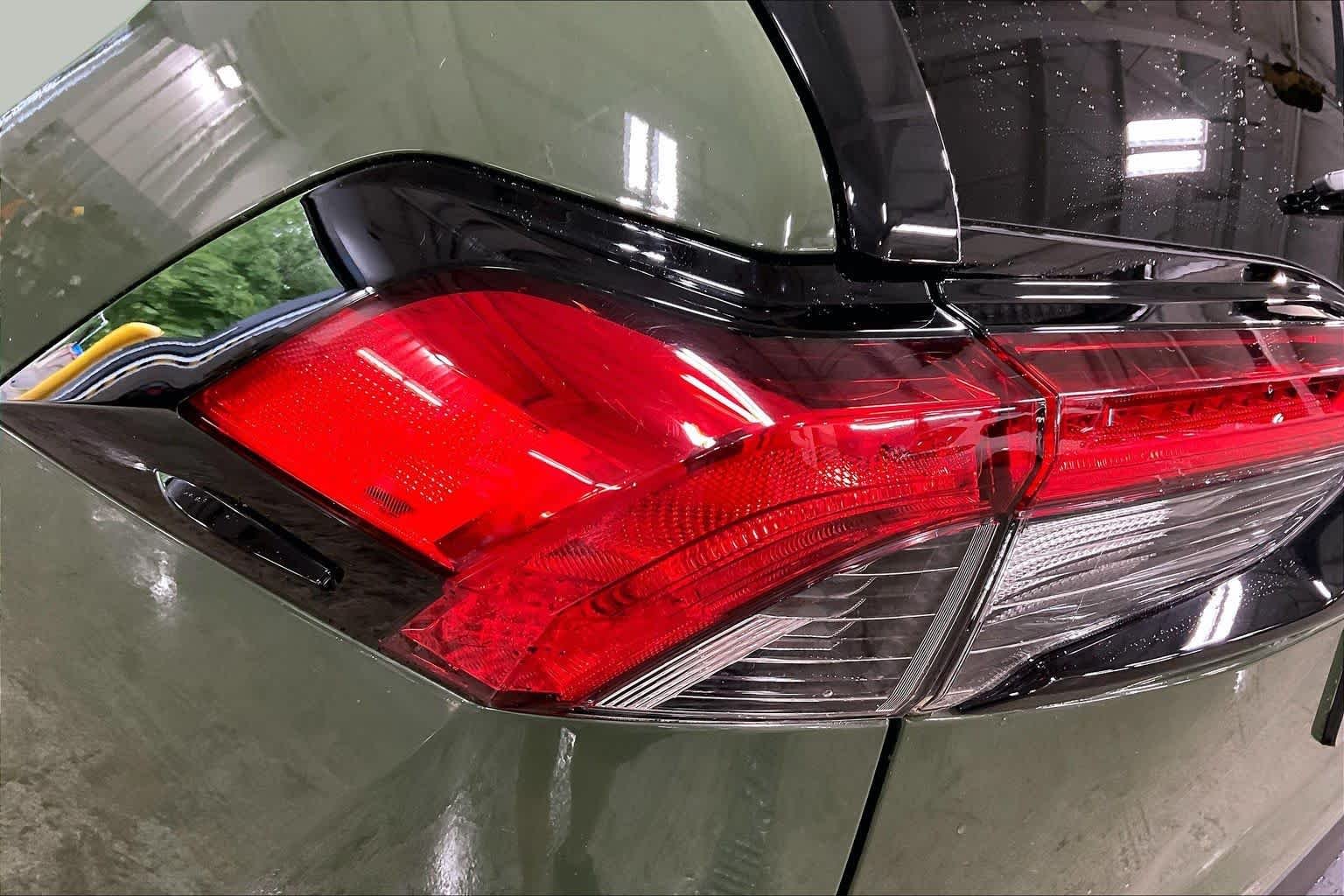 Used 2025 Army Green/Midnight Black Metallic Toyota Hybrid Woodland image 28