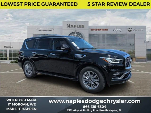 Used 2021 Black INFINITI LUXE image 1