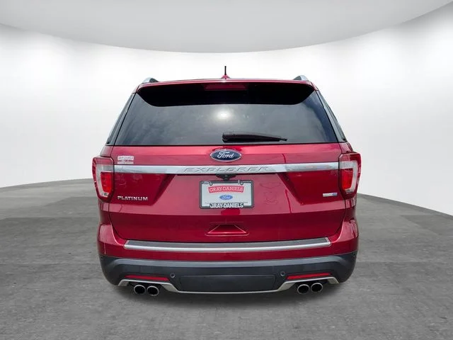 Used 2018 Ruby Red Metallic Ford Platinum image 4