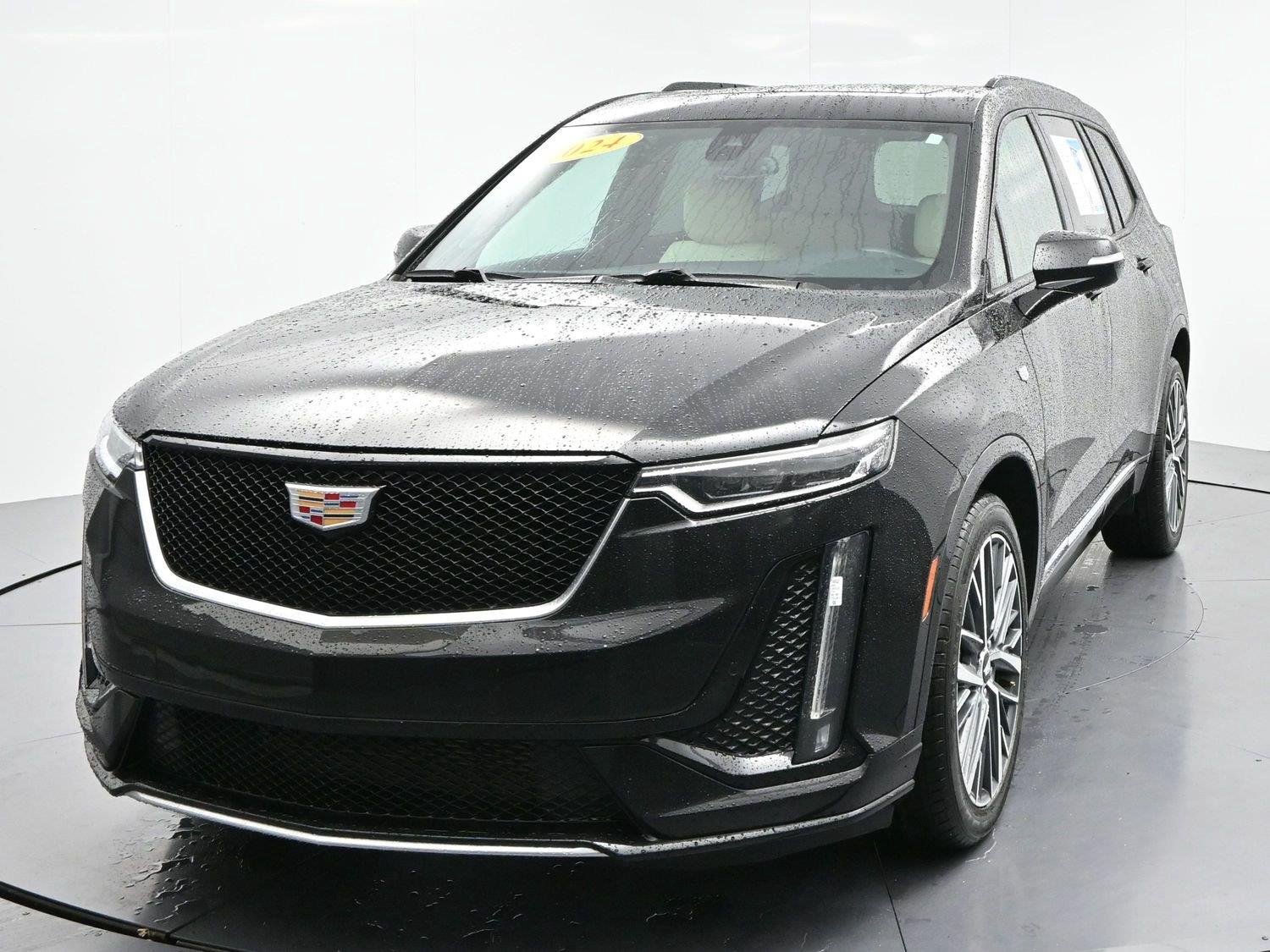 Used 2024 Stellar Black Metallic Cadillac Sport image 3