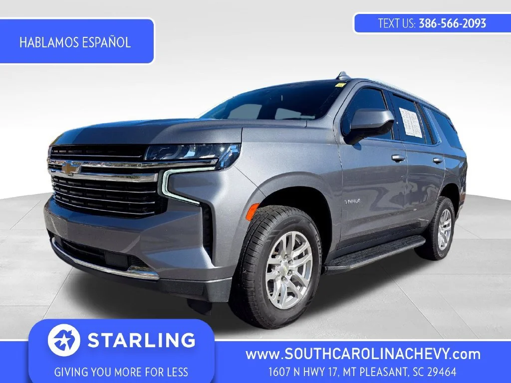 Used 2021 SATIN STEEL METALLIC Chevrolet LT image 1