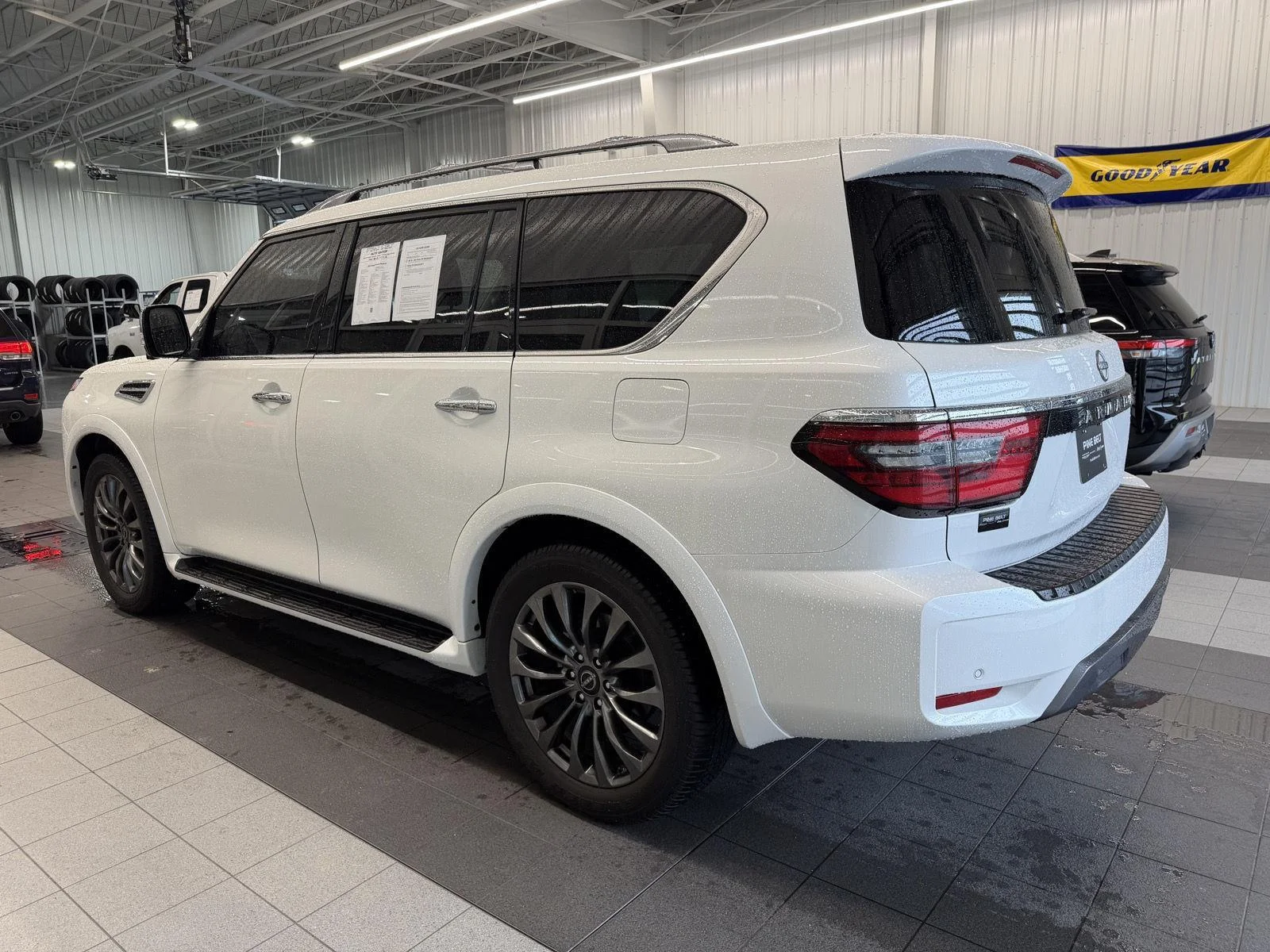 Used 2024 Aspen White Tricoat Nissan Platinum image 4