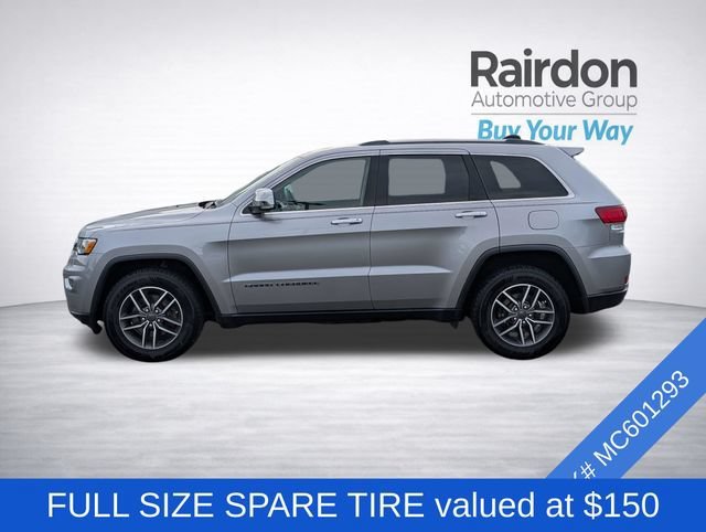 Used 2021 Billet Silver Metallic Clearcoat Jeep Limited image 4