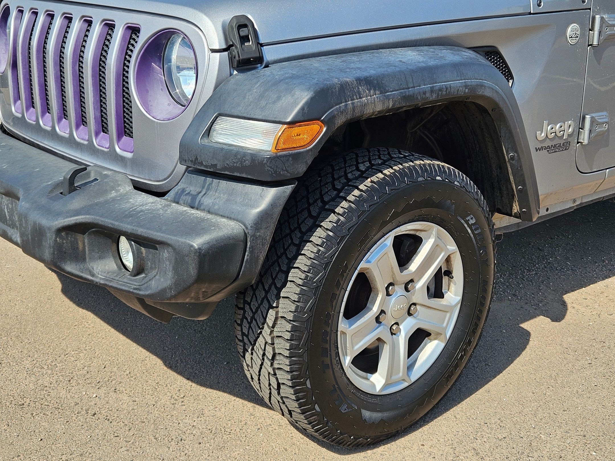 Certified Used 2020 Silver Jeep Sport S 4x4 image 10