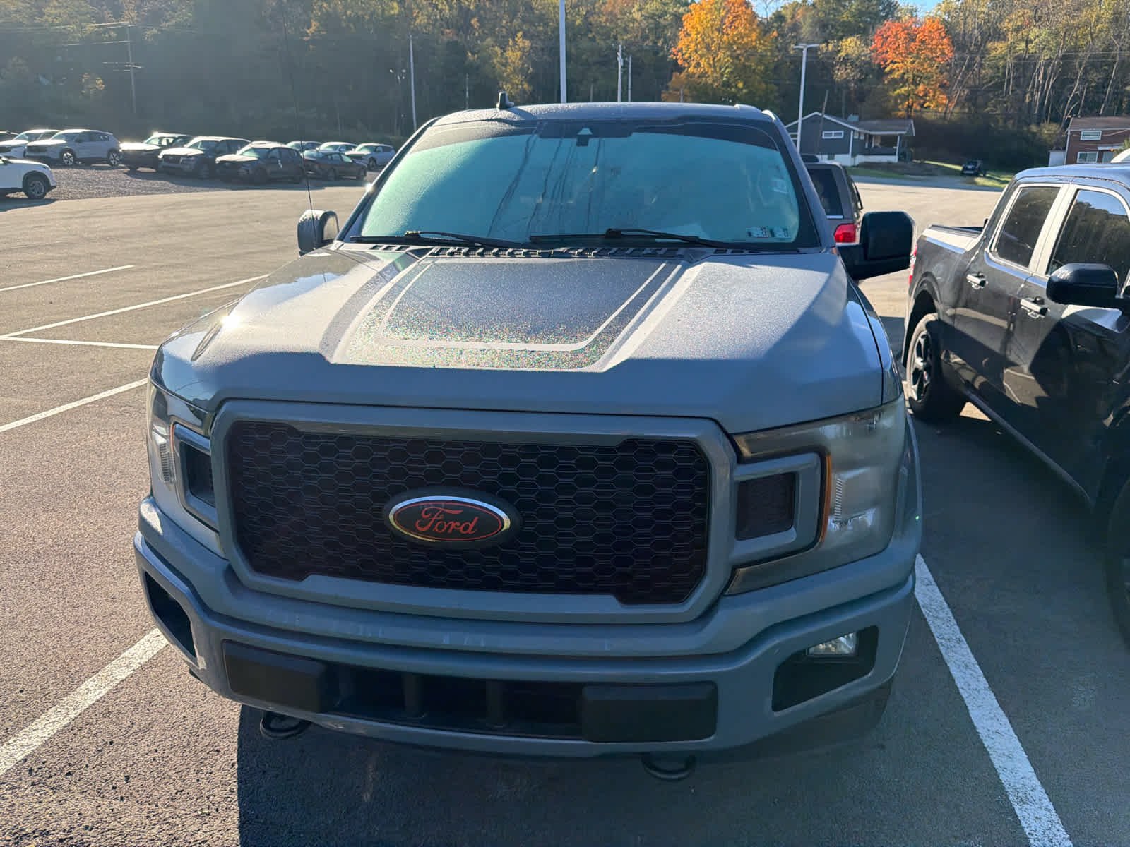Used 2019 Abyss Gray Metallic Ford XLT image 2