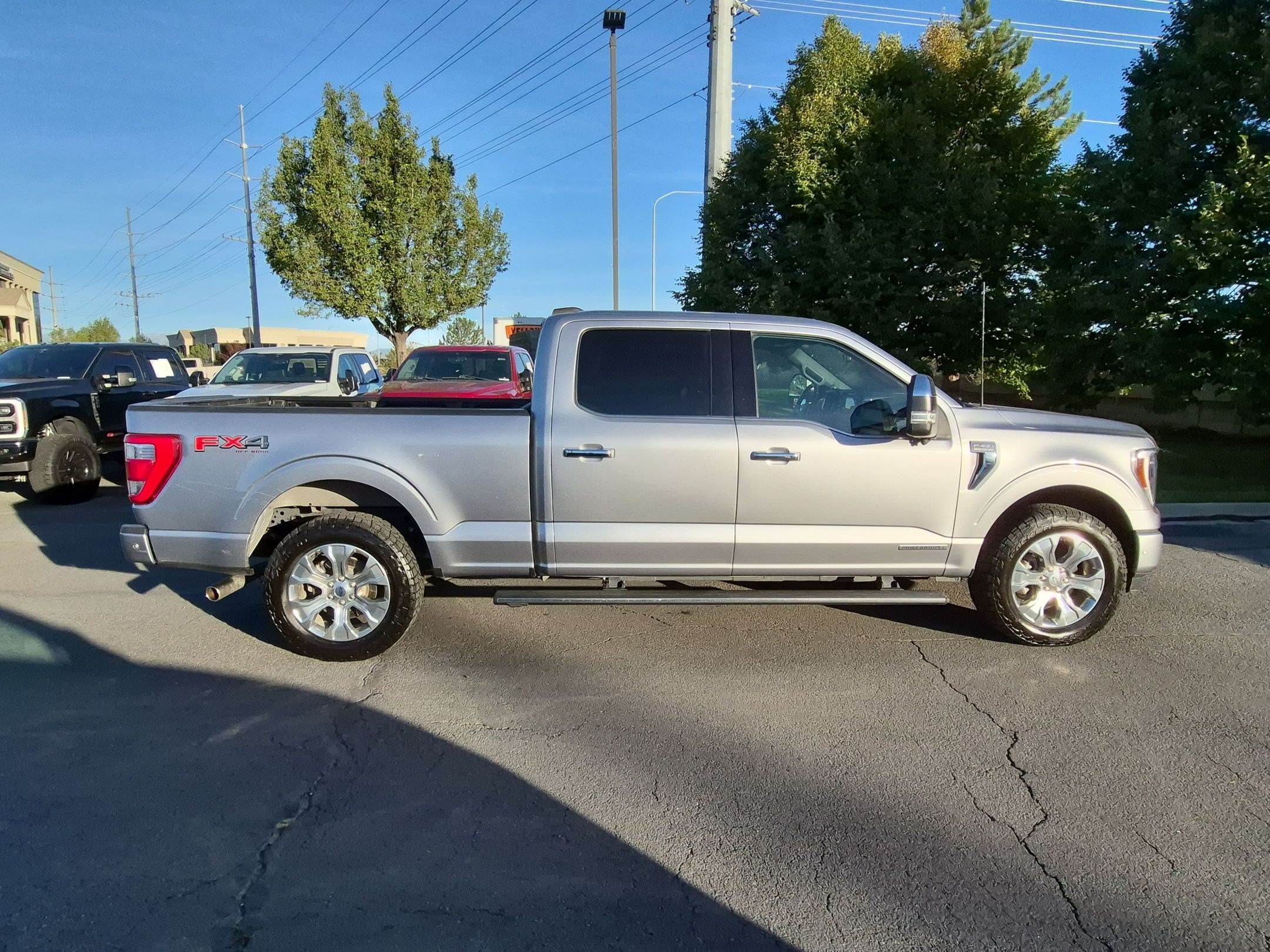 Used 2022 Blue Ford Platinum image 2