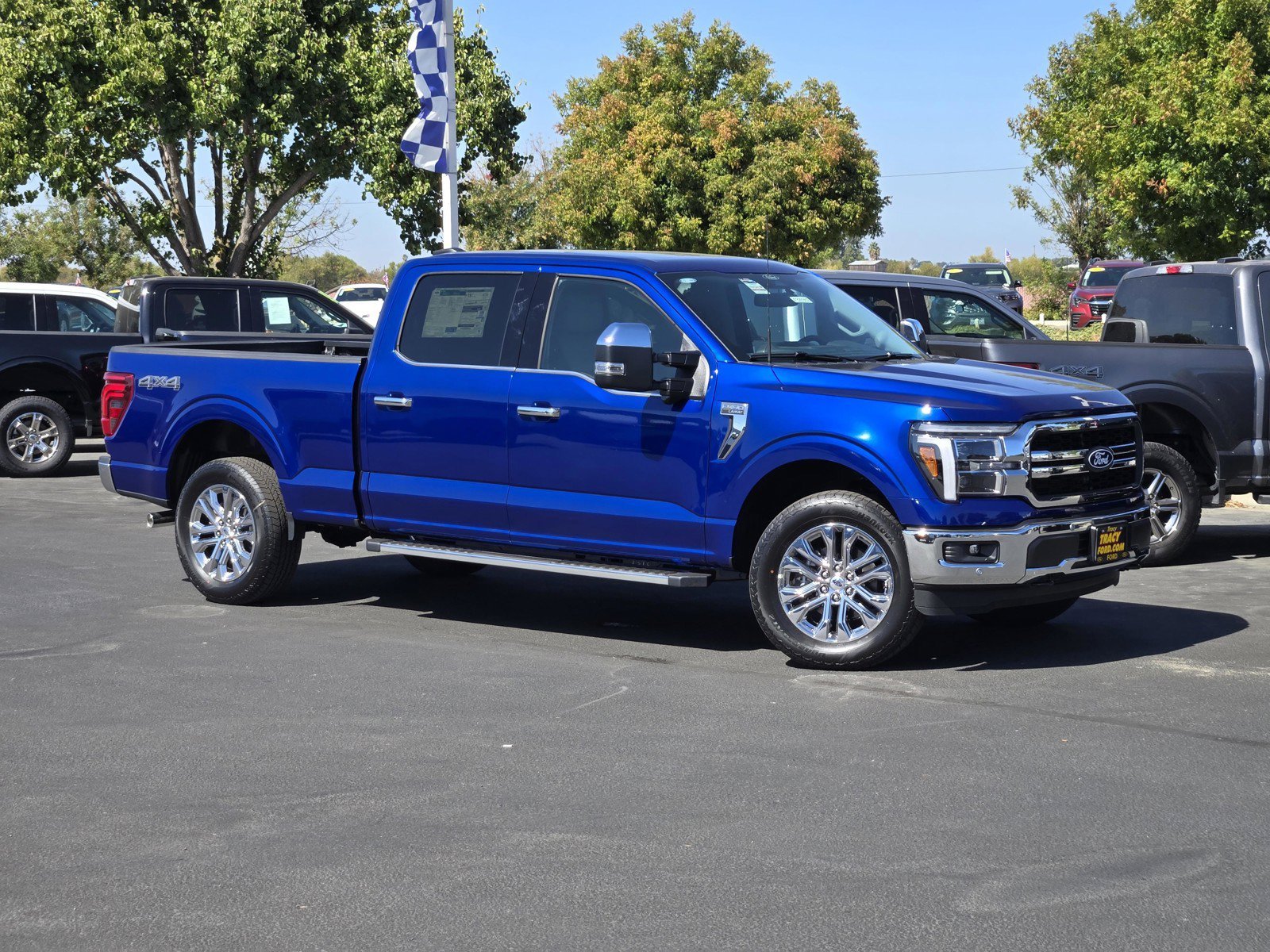 New 2026 Argon Blue Metallic Ford Lariat® image 1