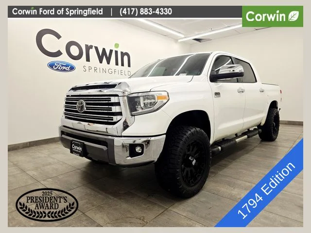 Used 2018 Super White Toyota 1794 image 1
