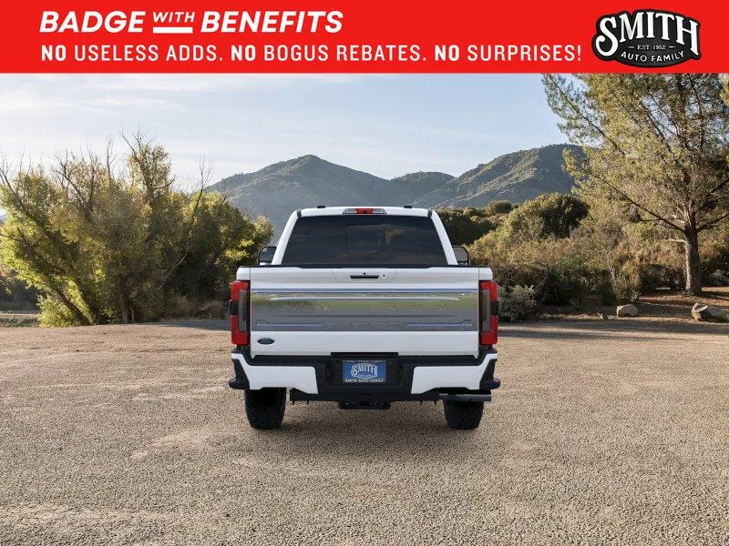 New 2026 Star White Metallic Tri-Coat Ford F-250® Platinum® image 6
