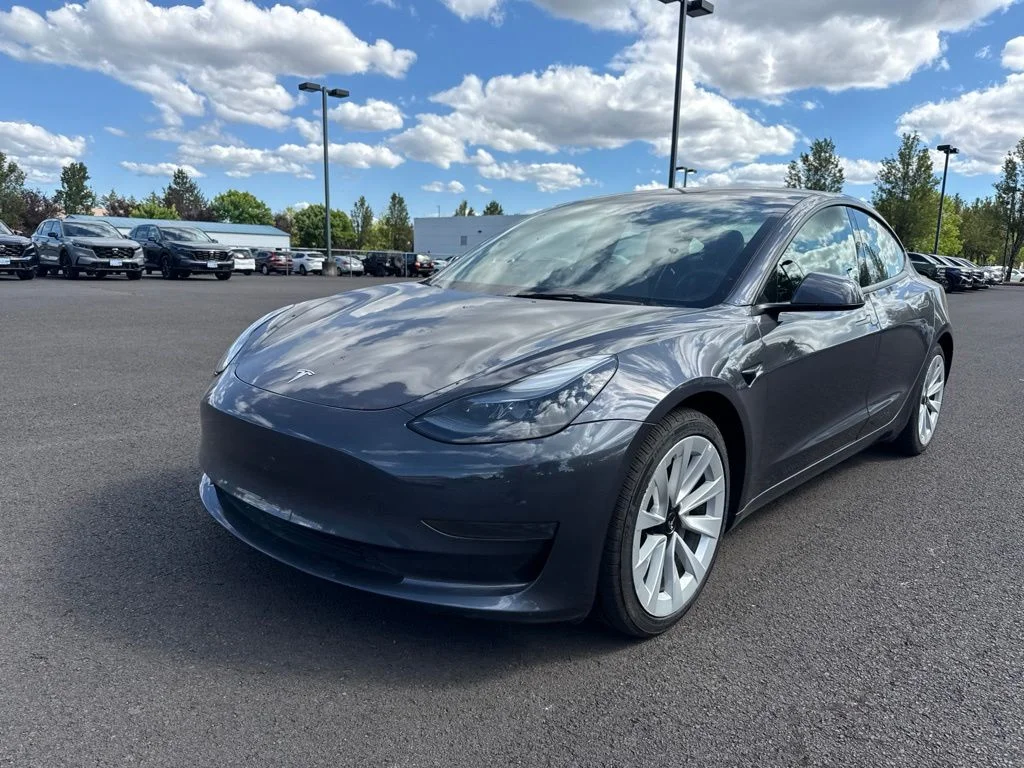 Used 2023 Midnight Silver Metallic Tesla Base image 3