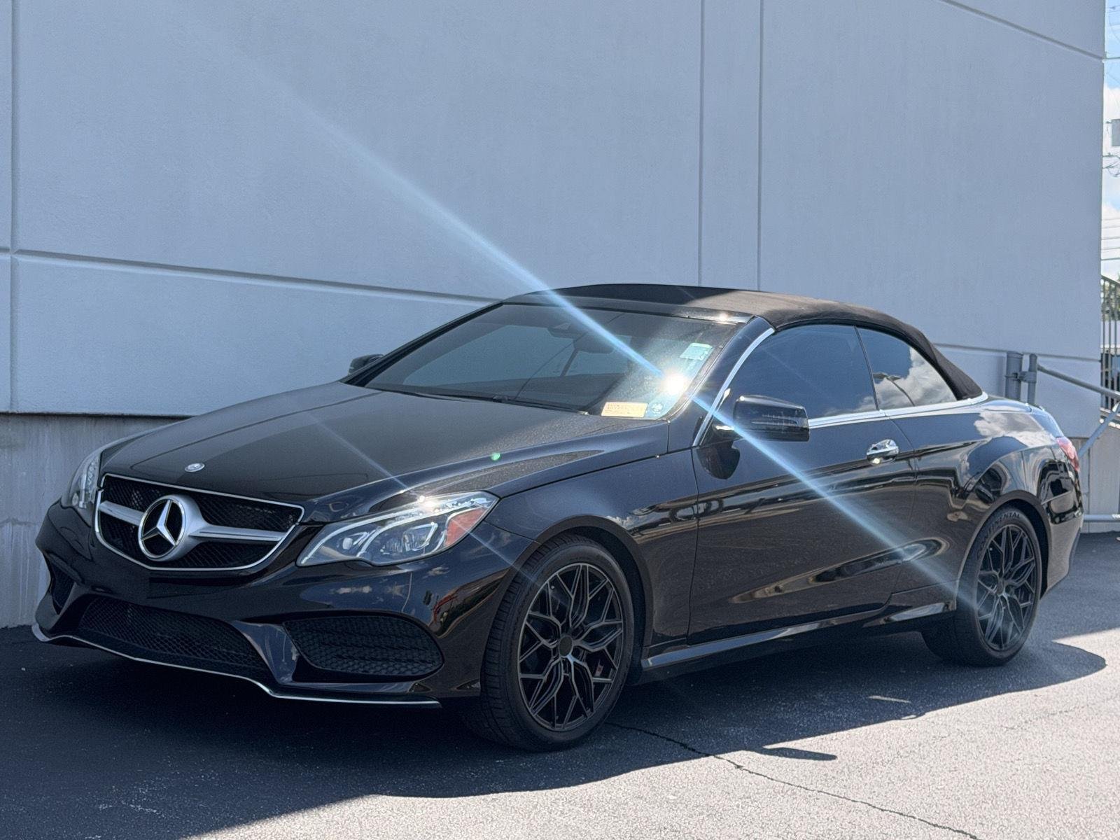 Used 2016 Black Mercedes-Benz E 400 image 1