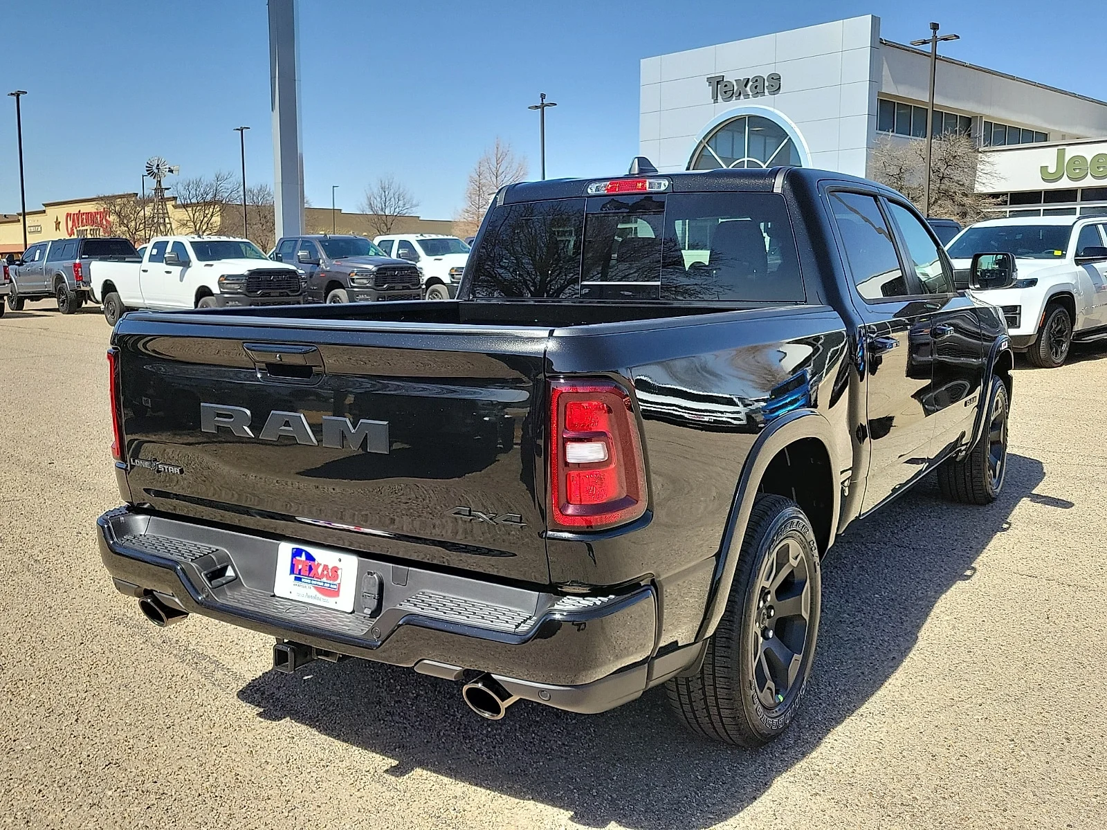 New 2026 PXJ Diamond Bla Ram LONE STAR CREW CAB 4X4 5